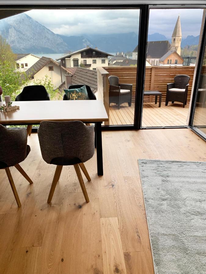 Traum Panorama Apartment Mit Berg & Seeblick Altmünster Esterno foto