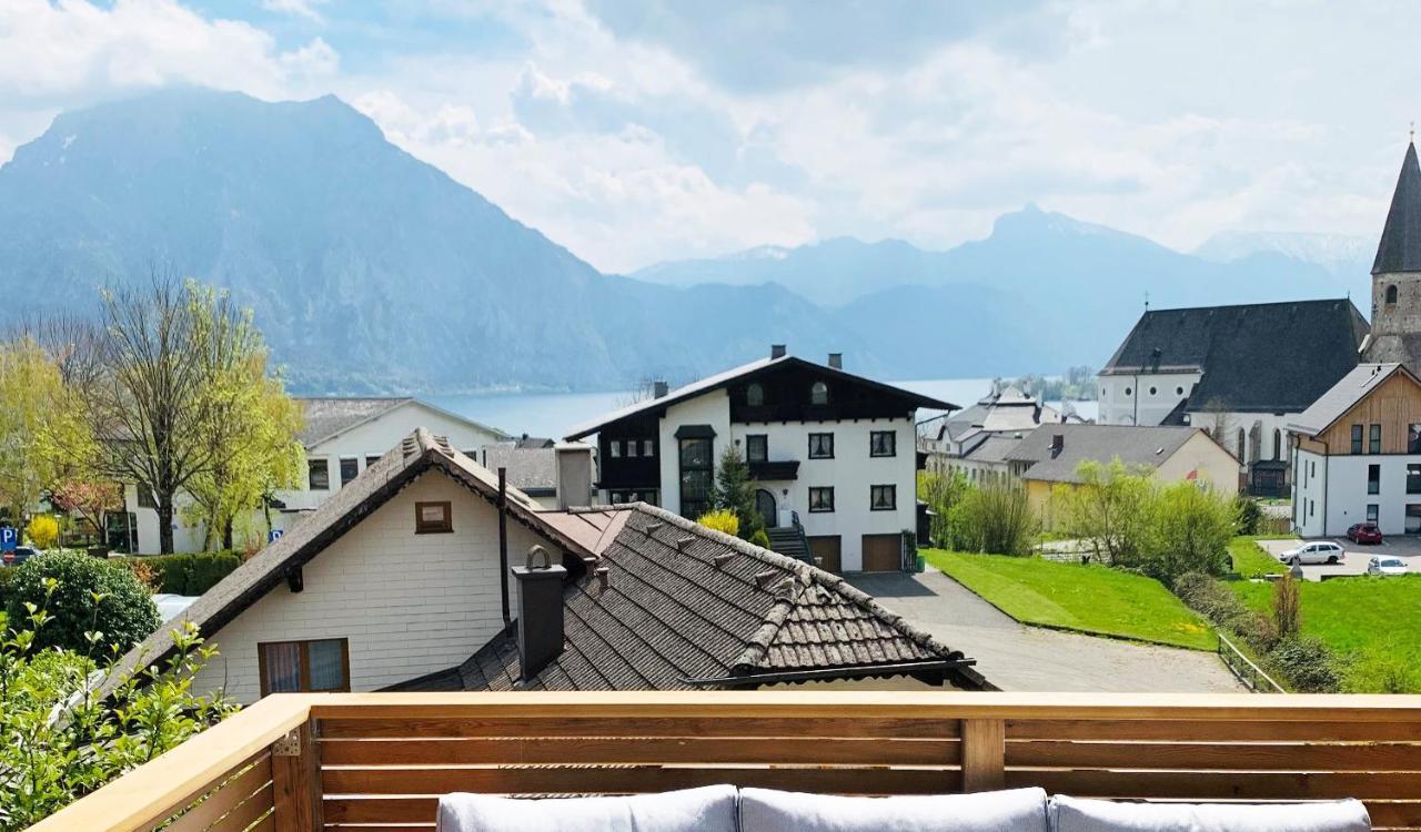 Traum Panorama Apartment Mit Berg & Seeblick Altmünster Esterno foto